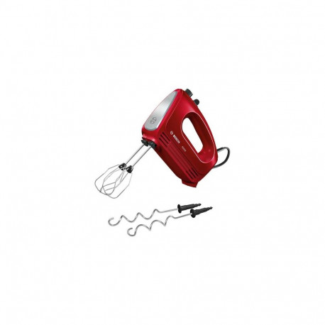 Bosch CleverMixx Hand mixer 400 W Red, Stainless steel