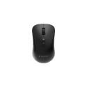 Gembird Dual-mode 7-button wireless mouse, black