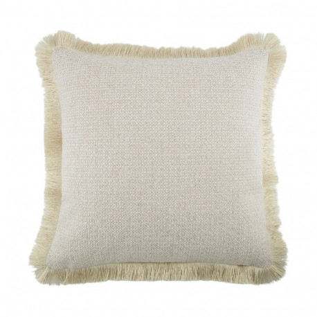 Padi NOELLE 45x45cm, lukuga, karvase äärega, valge, 100% polüester, kangas 057