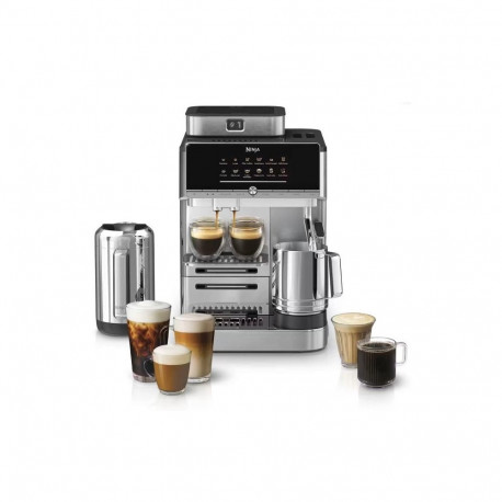 Ekspres ciśnieniowy Ninja Ninja AutoBarista Pro  sudraba - Kafijas automats AE1052EU (622356379786)