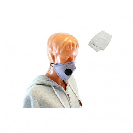 tekstiilmask AG303F PM2.5 ventiiliga