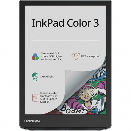 PocketBook e-luger InkPad Color 3 puuteekraaniga 32GB Wi-Fi, Stormy Sea hall