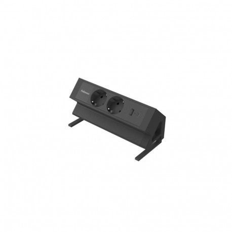 Fellowes pikendusjuhe 100137182 2m 2 AC-pistikupesa siseruumides kasutamiseks, must
