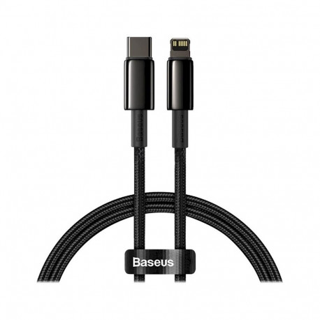 Baseus Tungsten Gold USB-C to Lightning Cable 20W 5A PD 1m / black