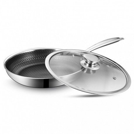 Professionaalne kaanega praepann 24cm