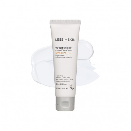 Holika Holika Päikesekaitsekreem Less On Skin Vegan Shield Mineral Sun Cream SPF50+