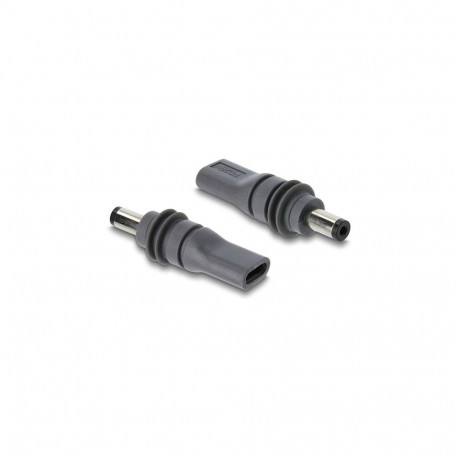 "USB Type-C™ Buchse zu DC 5,5 x 2,1 mm Adapter kompatibel mit Starlink Mini grau"