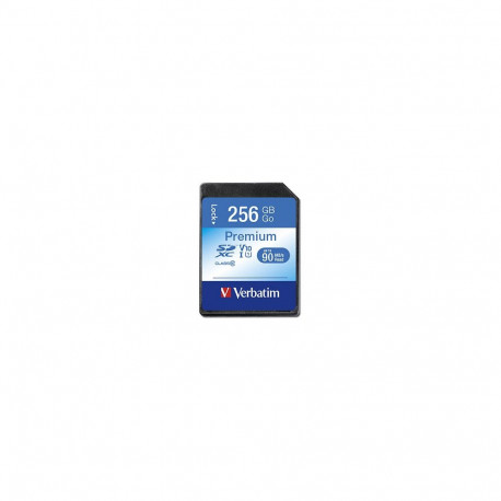 "CARD 256GB Verbatim XC Premium Class 10 extern retail"