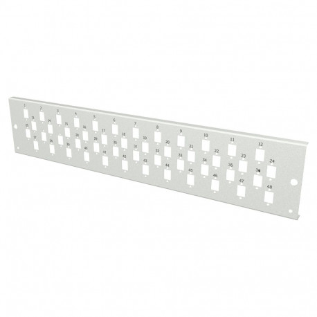 "FRONT PLATE 2U 48 X SC SIMPLEX"