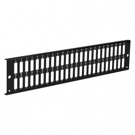 "FRONT PLATE 2U 48 X SC DUPLEX"