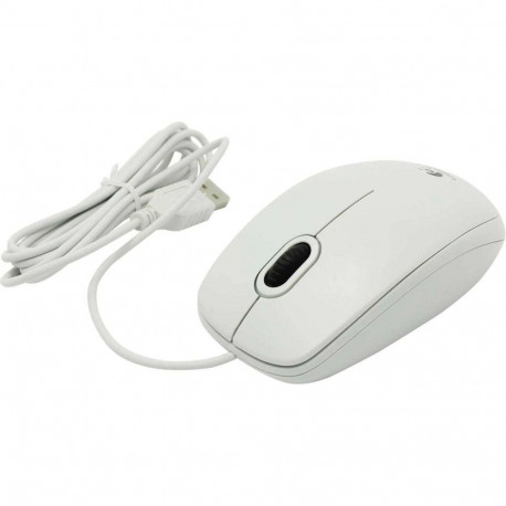 LOGI hiir B100 optiline USB OEM, valge