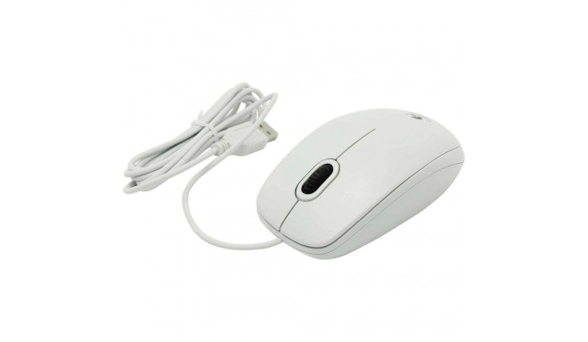 LOGI hiir B100 optiline USB OEM, valge