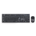 Gembird KBS-W-01 keyboard Mouse included Universal RF Wireless QWERTY English Black