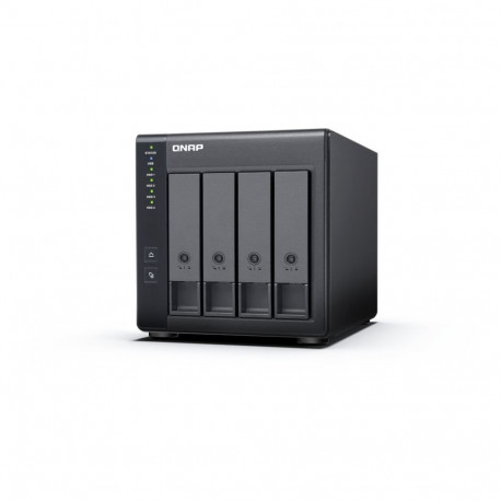 QNAP 4-Bay TR-004 Up to 4 HDD/SSD Hot-Swap, Micro processor with hardware RAID, 1 x Type-C USB 3.2 G