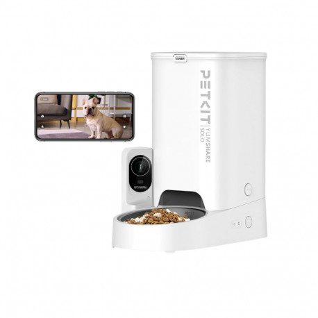 PETKIT | P571 YumShare Solo | Feeder with Camera | Capacity 3 L | White