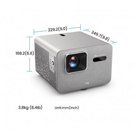 BenQ TK705STi Home Entertainment Projector/3840x2160/16:9/3000Lm/600000:1/Grey |