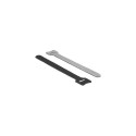 DeLOCK 18686 hook/loop fastener Black 10 pc(s)