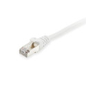 Equip Cat.6A S/FTP Patch Cable, 1.0m, White