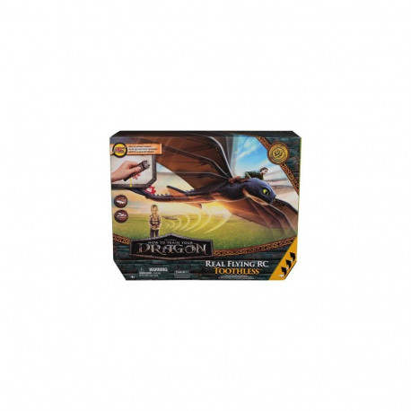 DreamWorks Dragons , How to Train Your Dragon, Real Flying RC Toothless with Flapping Wings and Adju