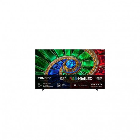 TCL RM7L 98RM7L TV 2.49 m (98") 4K Ultra HD Smart TV Wi-Fi Black 2000 cd/m²