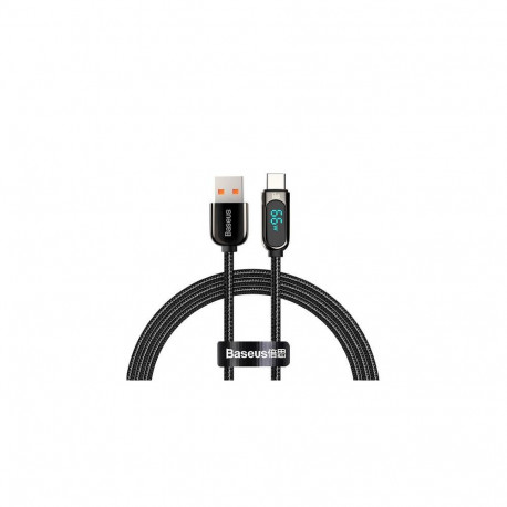 Baseus CASX020001 USB cable 1 m USB A USB C Black