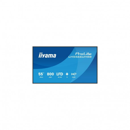 iiyama LH5566UHSB-B1AG Signage Display Digital signage flat panel 139.7 cm (55") LCD Wi-Fi 800 