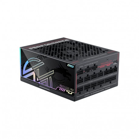 MSI toiteplokk MPG Ai1600TS PCIE5 EU reljeefne kaabel 1600W täismodulaarne Titanium JP CAP ENFR Colo