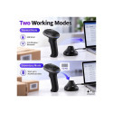 Wireless barcode scanner 1D 2D scanner stand USB