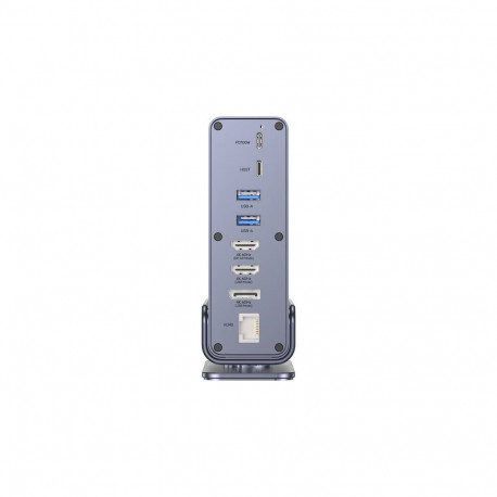 UNITEK sülearvuti dokkimisjaam D1135AGY01 USB 3.2 Gen 1 (3.1 Gen 1) Type-C, hall