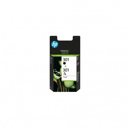 HP 301 2-pack Black/Tri-color Original Ink Cartridges