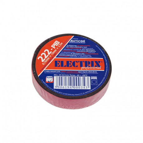 Isevulkaniseeruv teip 5455# (222) 19mm*3.5m 222