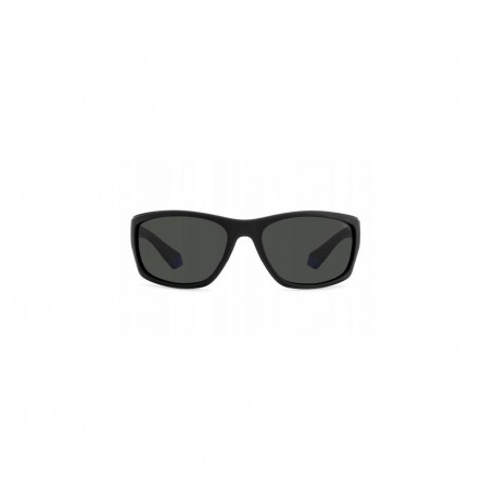 Sunglasses - Polaroid PLD 2135/S D5164M9 Black Blue 6.4 cm 1.7 cm 12.5 cm