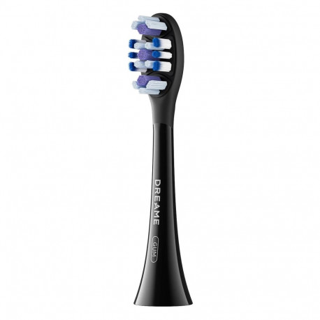 Electric Toothbrush Head - DREAME Gentle Care Brush Head 2 pcs Black