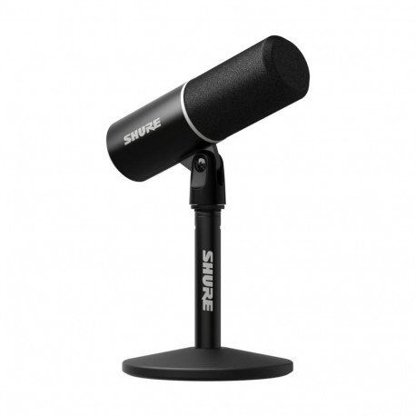 Shure mikrofon MV6 gen2 USB-C kardioidne dünaamiline mänguritele ja striimijatele, must