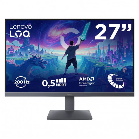 Lenovo monitor 68F2GACBEU 68,6 cm (27") 1920 x 1080 Pixel 16:9 Full HD IPS 0,5 ms 200 Hz HDR Display