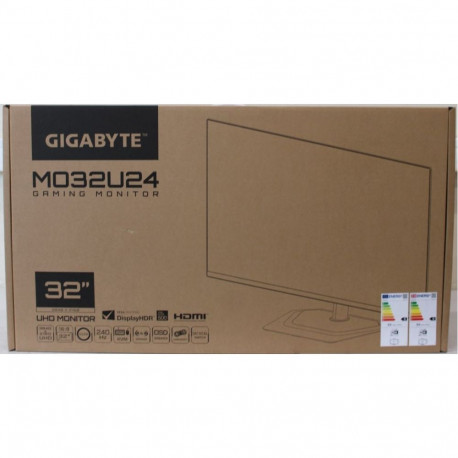 Gigabyte SALE OUT. Gaming Monitor 31,5" OLED MO32U24 | SALE OUT. | MO32U24 OLED | 31.5 " | QD-OLED |