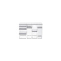 Rotho Loft 11604 Rectangular Dispenser 1 L Transparent, White