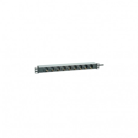 ROLINE 19.07.1620 power distribution unit (PDU) 9 AC outlet(s) Black, White
