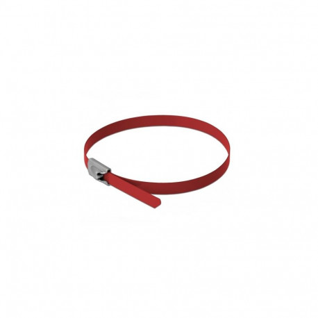 DeLOCK 18778 cable tie Steel Red 10 pc(s)