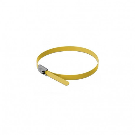 DeLOCK 18785 cable tie Steel Yellow 10 pc(s)