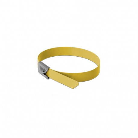 DeLOCK 18791 cable tie Steel Yellow 10 pc(s)
