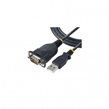 StarTech.com 3ft (1m) USB to Serial Cable, DB9 Male RS232 to USB Converter, Prolific IC, USB to Seri