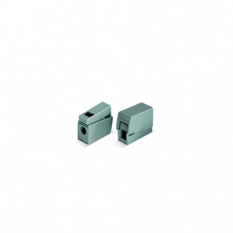 Wago 224-101 terminal block 1P Grey
