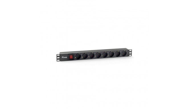 Equip 8-Outlet German Power Distribution Unit