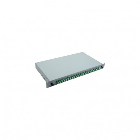 Helos 375554 rack cabinet 1U Grey