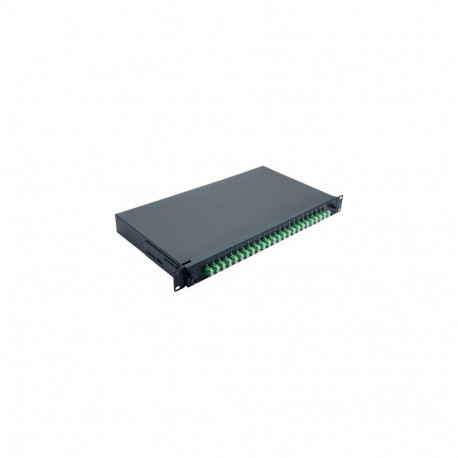 Helos 375555 rack cabinet 1U Black