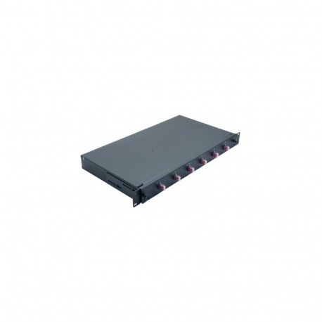 Helos 375557 rack cabinet 1U Black