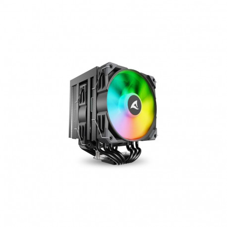 Sharkoon A60 RGB Processor Air cooler 12 cm Black 1 pc(s)