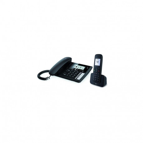 Telekom Sinus PA 207 Plus 1 Analog/DECT telephone Caller ID Black