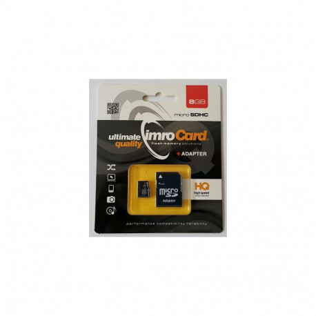 IMRO 4/8G ADP memory card 8 GB MicroSDHC Class 4